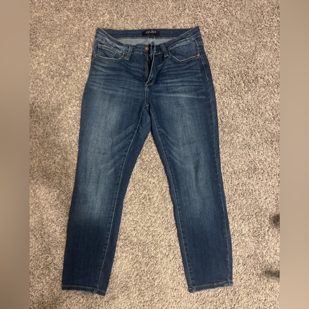 Judy Blue Relaxed Fit Denim ankle length